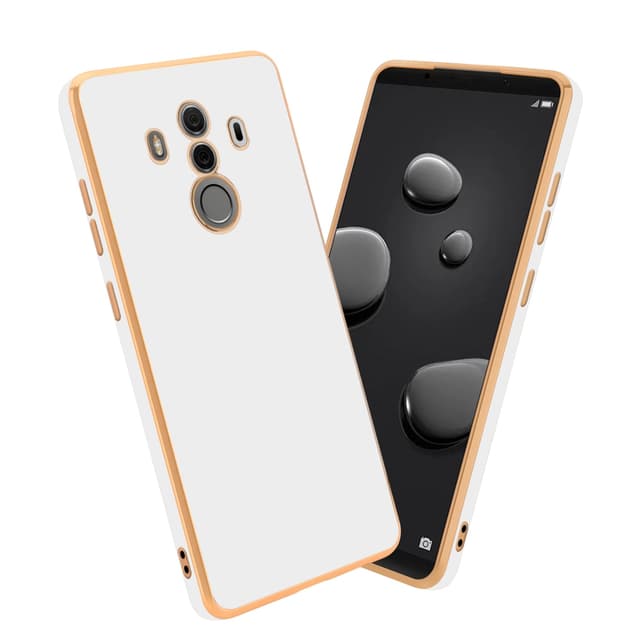 Huawei MATE 10 PRO Skal Fodral Case (Vit)
