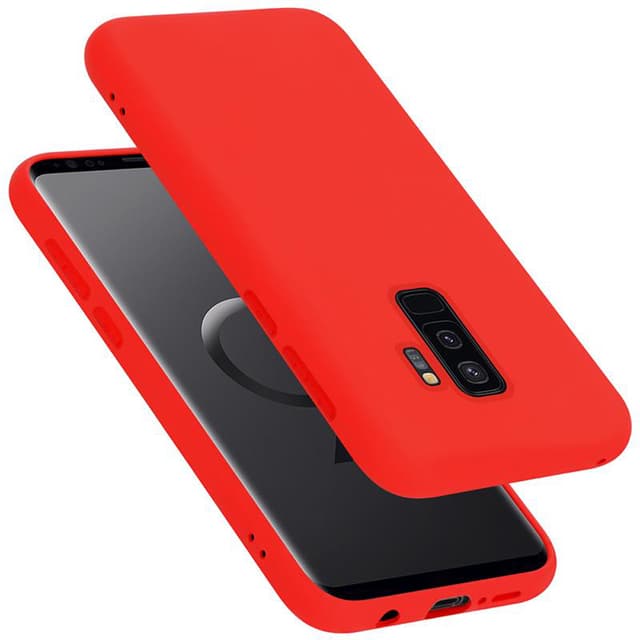 Samsung Galaxy S9 PLUS Skal Fodral Case (Röd)