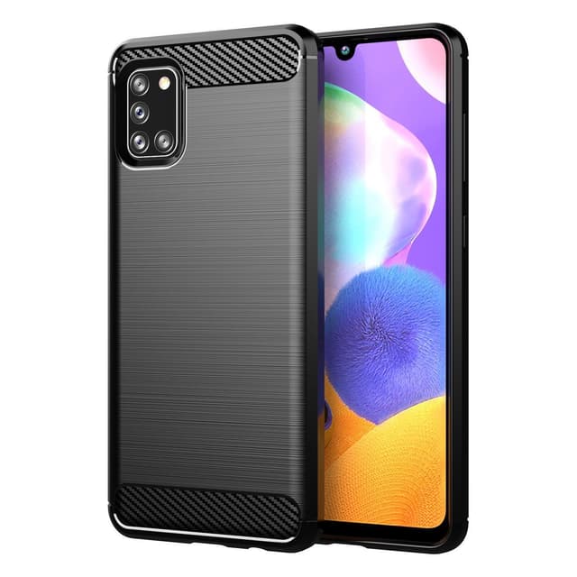 Samsung Galaxy A31 Cover TPU Etui (Sort)