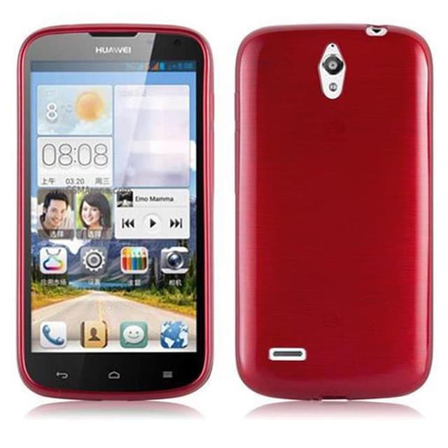 Huawei ASCEND G610 Suojakuori Kotelo (Punainen)