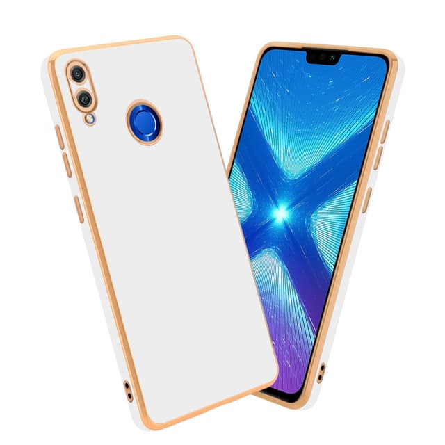 Honor 8X silikondeksel case (hvit)