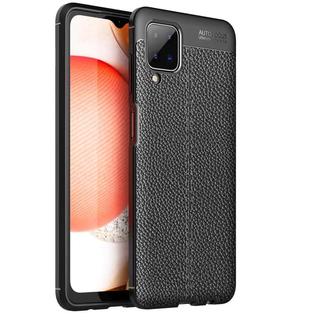 Samsung Galaxy A12 / M12 Suojakuori Cover (Musta)
