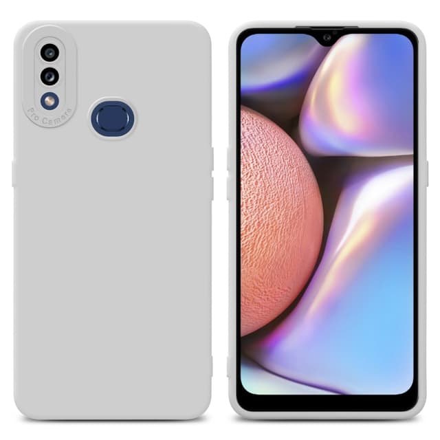 Samsung Galaxy A10s / M01s Skal Fodral Case (Vit)
