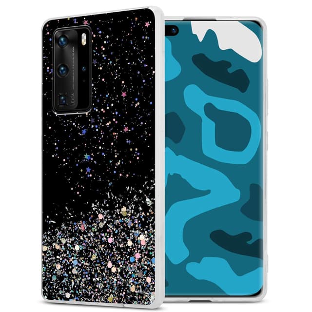 Huawei P40 PRO / P40 PRO+ Suojakuori Kotelo (Musta)