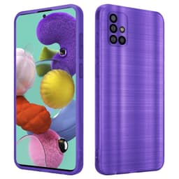 Samsung Galaxy A51 4G / M40s Skal Fodral Case (Lila)
