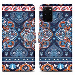 Samsung Galaxy S20 PLUS Pungetui Cover Case (Blå)