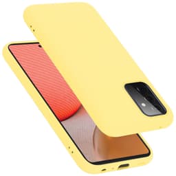 Samsung Galaxy A72 4G / 5G silikondeksel case (gul)