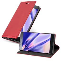 Sony Xperia XZ PREMIUM lommebokdeksel deksel (rød)