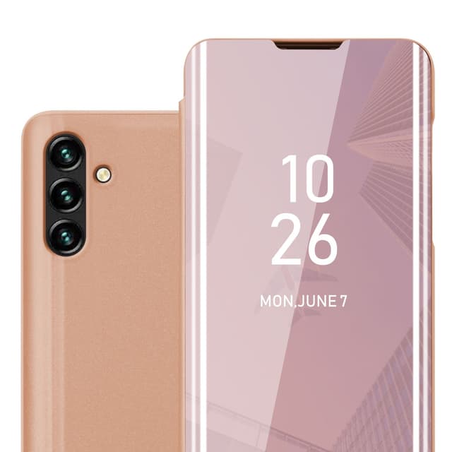 Samsung Galaxy A13 5G Plånboksfodral Skal (Rosa)