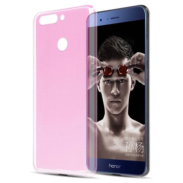 Honor V9 Cover TPU Etui (Lyserød)