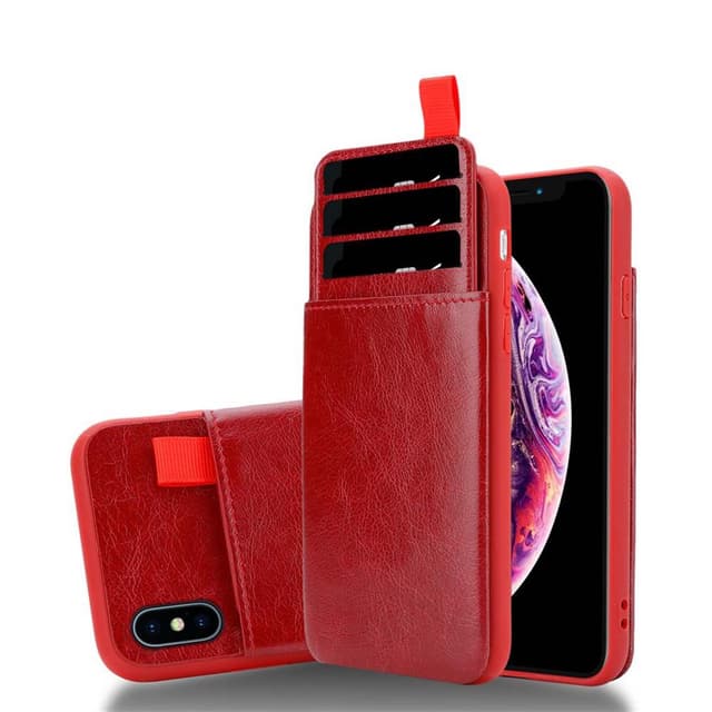 Suojakuori iPhone X / XS Kotelo (Punainen)