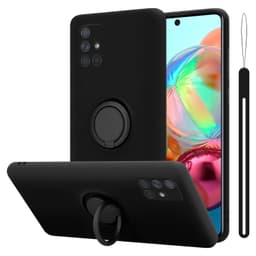 Samsung Galaxy A51 4G / M40s Cover Etui Case (Sort)