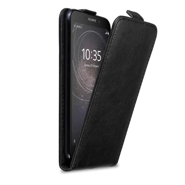 Sony Xperia L2 deksel flip cover (svart)