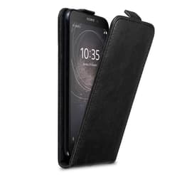 Sony Xperia L2 Suojakuori Lompakkokotelo (Musta)