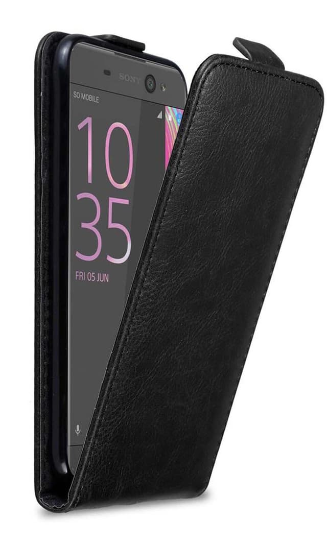 Sony Xperia XA Suojakuori Lompakkokotelo (Musta)