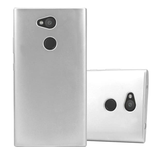 Sony Xperia L2 Cover Etui Case (Sølv)