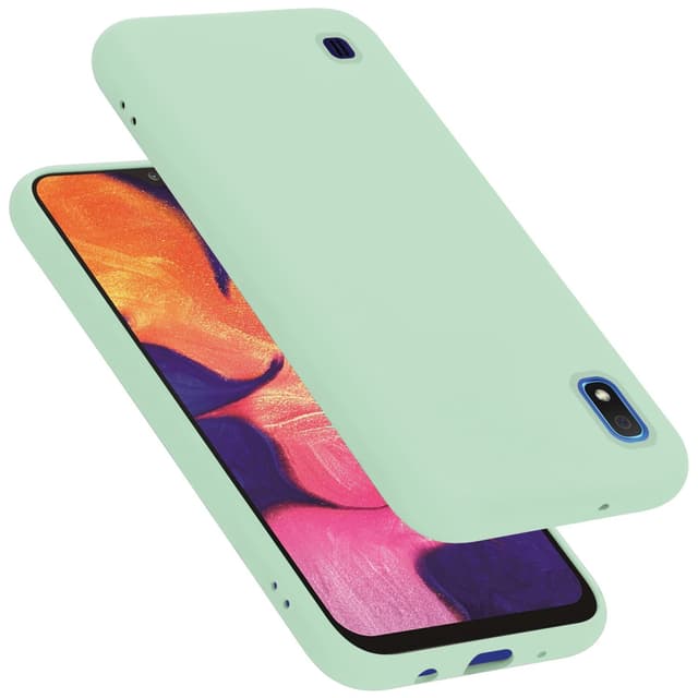 Samsung Galaxy A10 / M10 Skal Fodral Case (Grön)