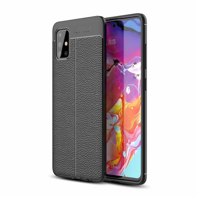 Samsung Galaxy A71 4G Etui Case Cover (Sort)