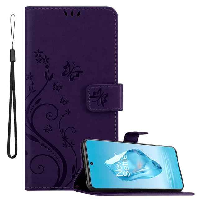 OnePlus 12R Pungetui Cover Case (Lilla)