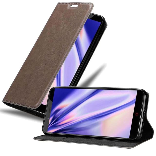 ZTE Nubia Z11 MAX Cover Etui Case (Brun)