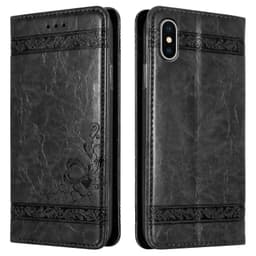 iPhone XS MAX Plånboksfodral Skal (Svart)