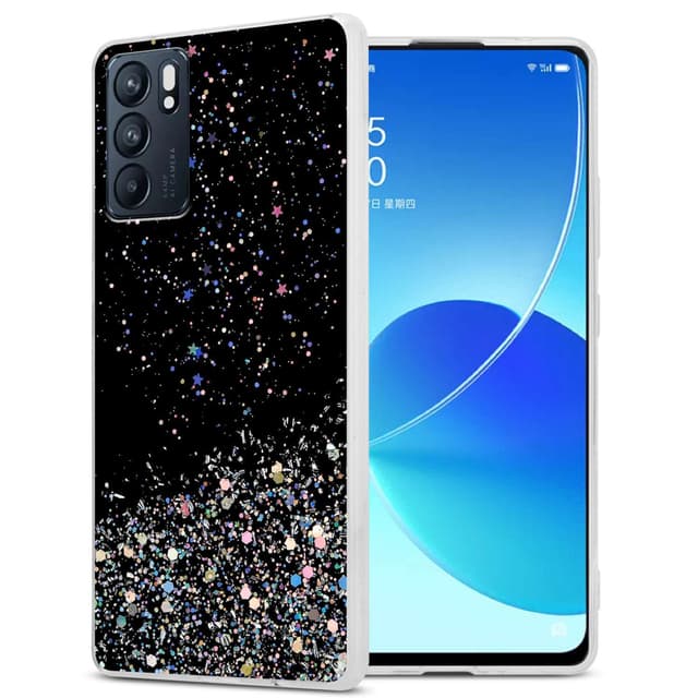 Oppo Reno6 5G Cover Etui Case (Sort)