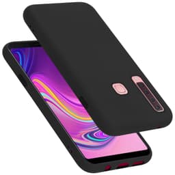 Samsung Galaxy A9 2018 Suojakuori Suojakotelo (Musta)