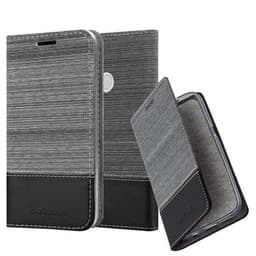 Xiaomi RedMi NOTE 5A PRIME lommebokdeksel etui (grå)