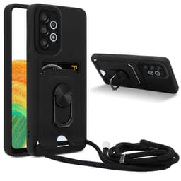 Samsung Galaxy A23 4G / 5G Etui Kæde Cover(Sort)