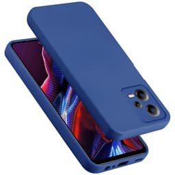 Xiaomi Poco X5 5G silikondeksel case (Blå)