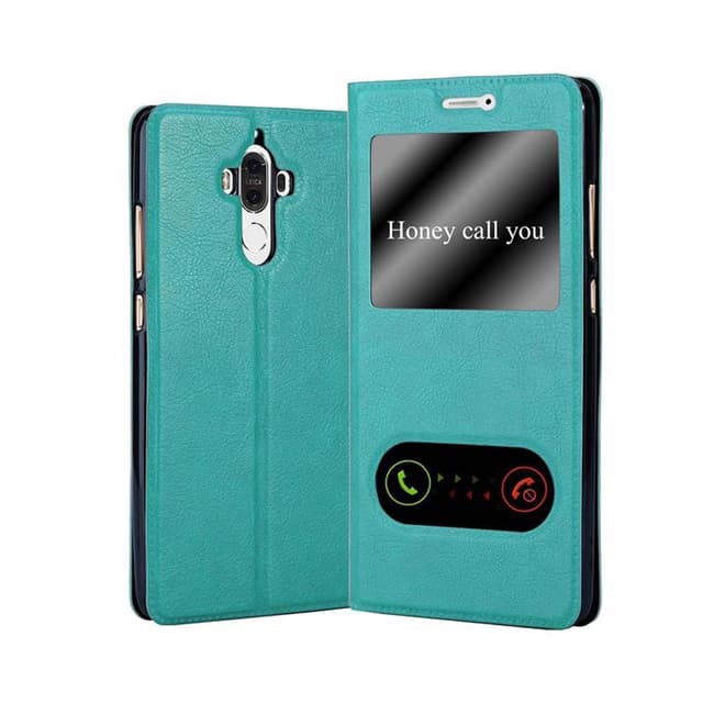 Lompakkokotelo Huawei MATE 9 Case (Turkoosi)