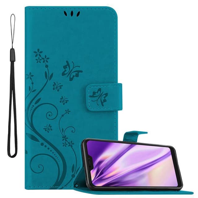 Xiaomi RedMi NOTE 6 PRO Plånboksfodral Skal (Blå)