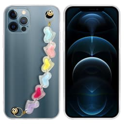 iPhone 12 PRO Suojakuori Kotelo (Läpinäkyvä)