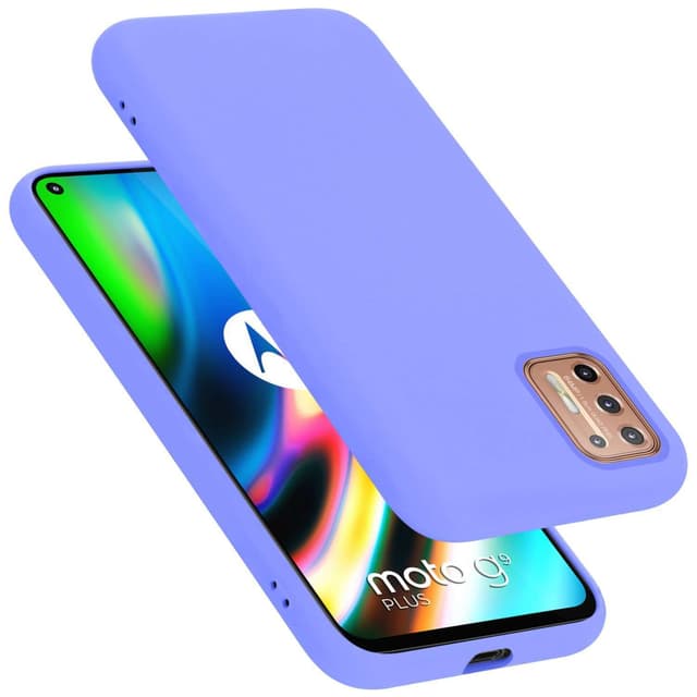 Motorola MOTO G9 PLUS Skal Fodral Case (Lila)