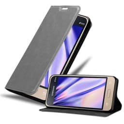 Samsung Galaxy J1 MINI lommebokdeksel deksel (grå)