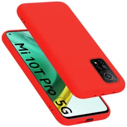 Xiaomi Mi 10T / Mi 10T PRO silikondeksel case (rød)