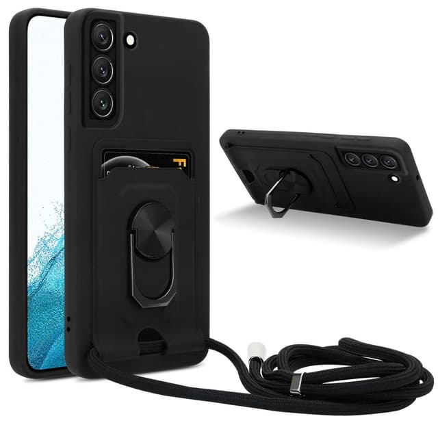 Samsung Galaxy S22 PLUS Etui Kæde Cover(Sort)