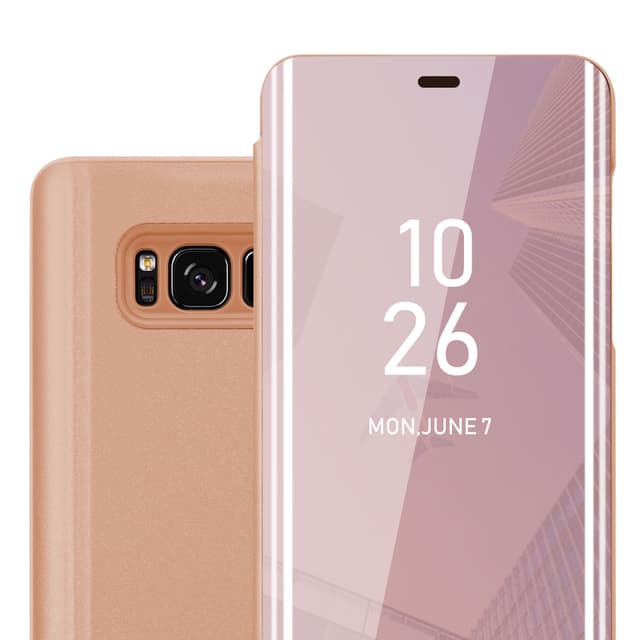 Samsung Galaxy S8 PLUS Plånboksfodral Skal (Rosa)