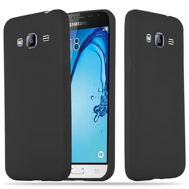 Suojakuori Samsung Galaxy J3 2015 Kotelo (Musta)