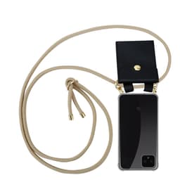 Google PIXEL 4 Suojakuori Kotelo Ketju (Ruskea)