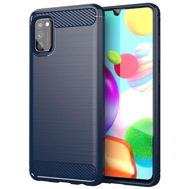 Samsung Galaxy A41 Skal Fodral Case (Blå)