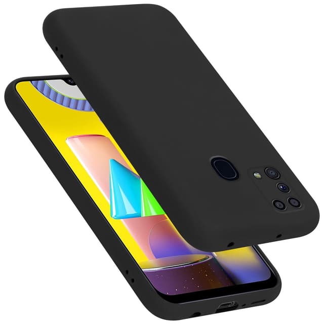 Samsung Galaxy M31 Suojakuori Kotelo Case (Musta)
