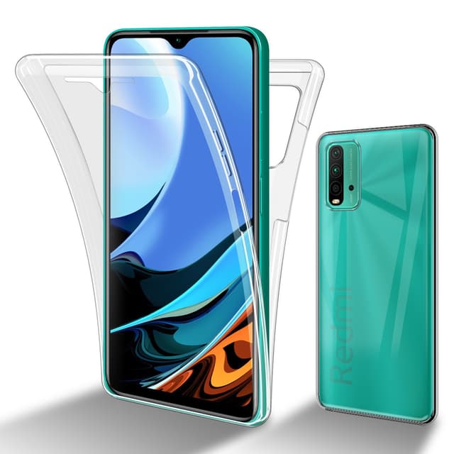 Xiaomi RedMi 9T Deksel 360 Case Cover (gjennomsiktig)
