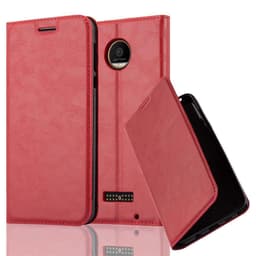 Motorola MOTO Z FORCE Skal Fodral Case (Röd)