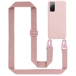 Samsung Galaxy S20 FE Etui Cover Kæde (Lyserød)