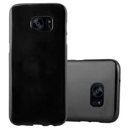 Samsung Galaxy S7 EDGE Skal Fodral Case (Svart)