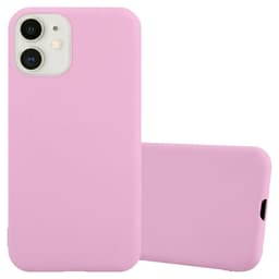iPhone 12 MINI deksel tpu case cover (rosa)