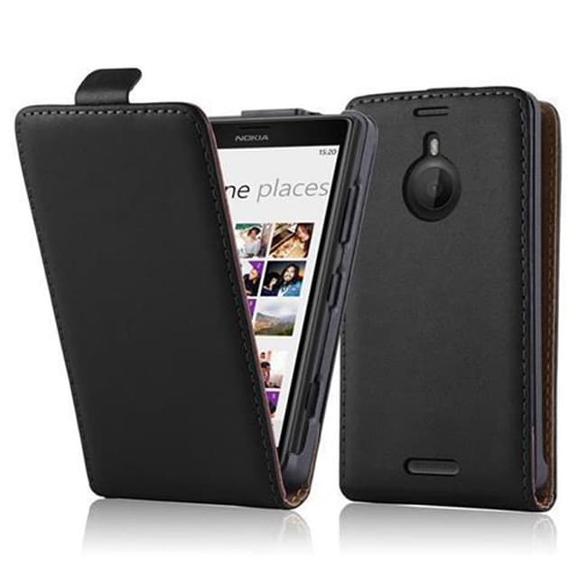 Nokia Lumia 1520 Pungetui Flip Cover (Sort)