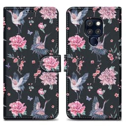 Huawei MATE 20 Plånboksfodral Skal (Svart)