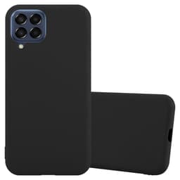 Deksel Samsung Galaxy M33 5G Silikon cover (svart)